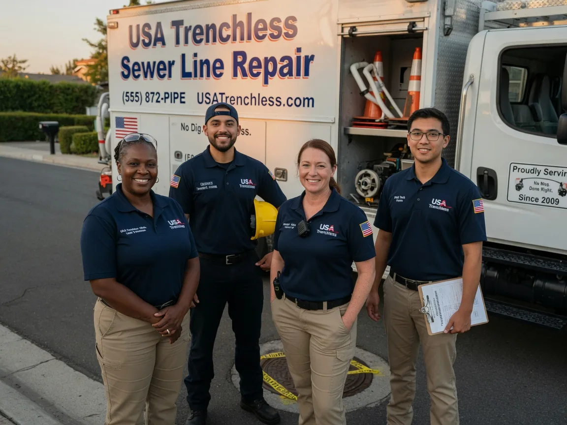 Sewer Line Repair company in Comins, MI